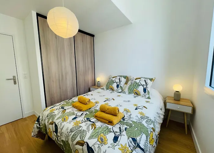 公寓 Splendide Duplex Saint-michel - Terrasse & Garage
