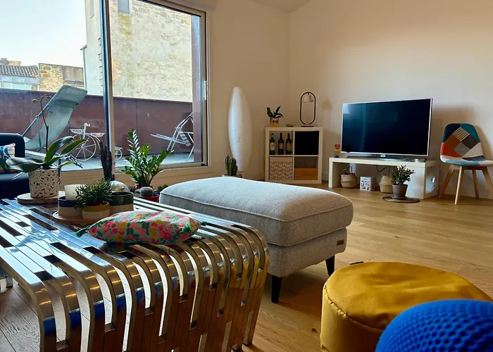 Splendide Duplex Saint-michel - Terrasse & Garage 公寓 *