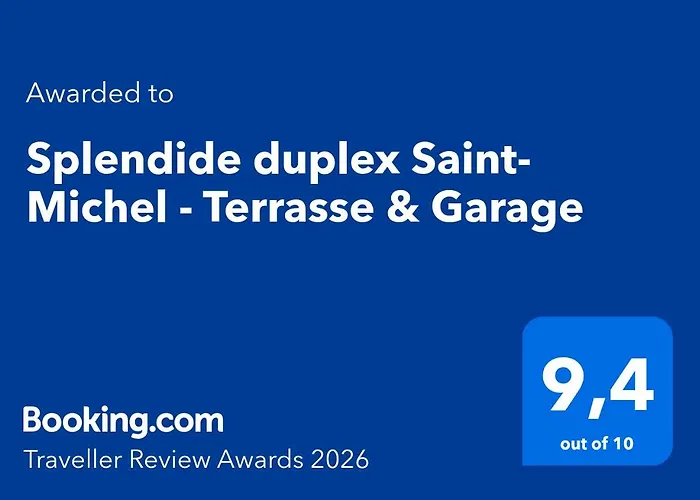 Splendide Duplex Saint-michel - Terrasse & Garage * Bordeaux